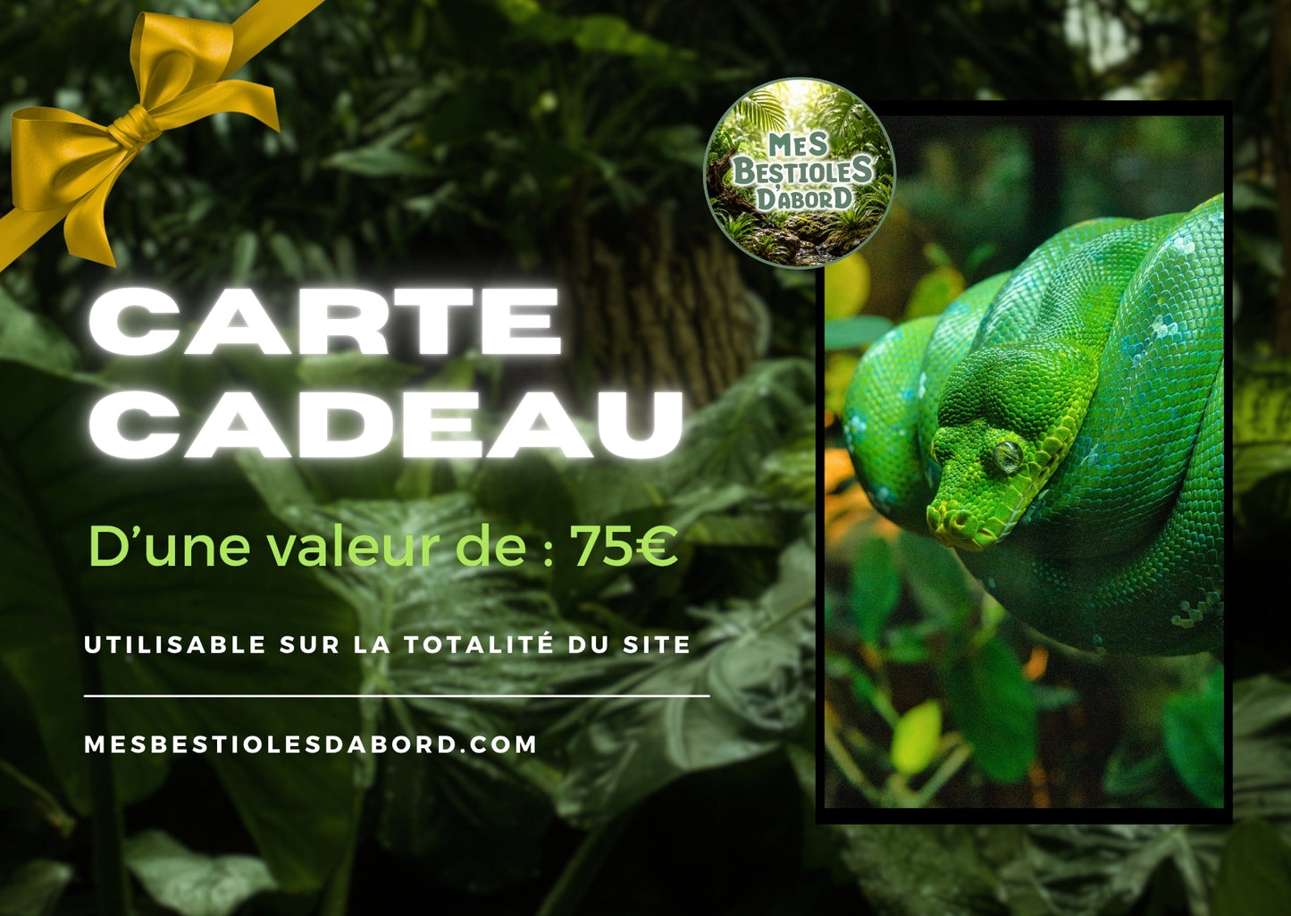Gavekort – den perfekte idé til naturelskere og terrarieentusiaster