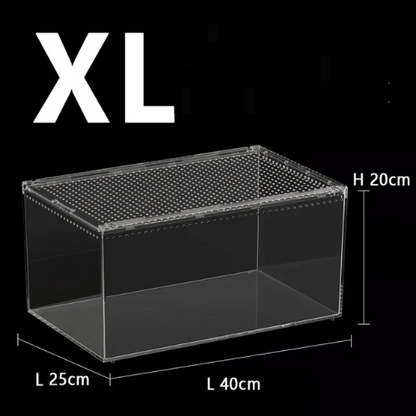 Terrarium acrylique empilable