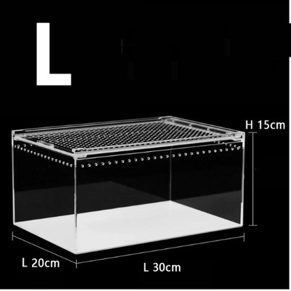 Terrarium acrylique empilable