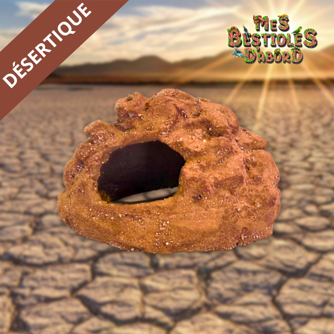 Grotte artisanale désertique