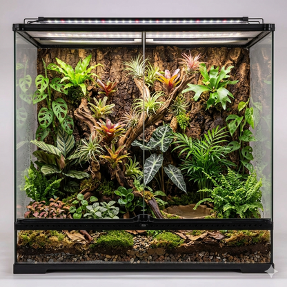 Plaque de Fond de Terrarium en Liège Naturel