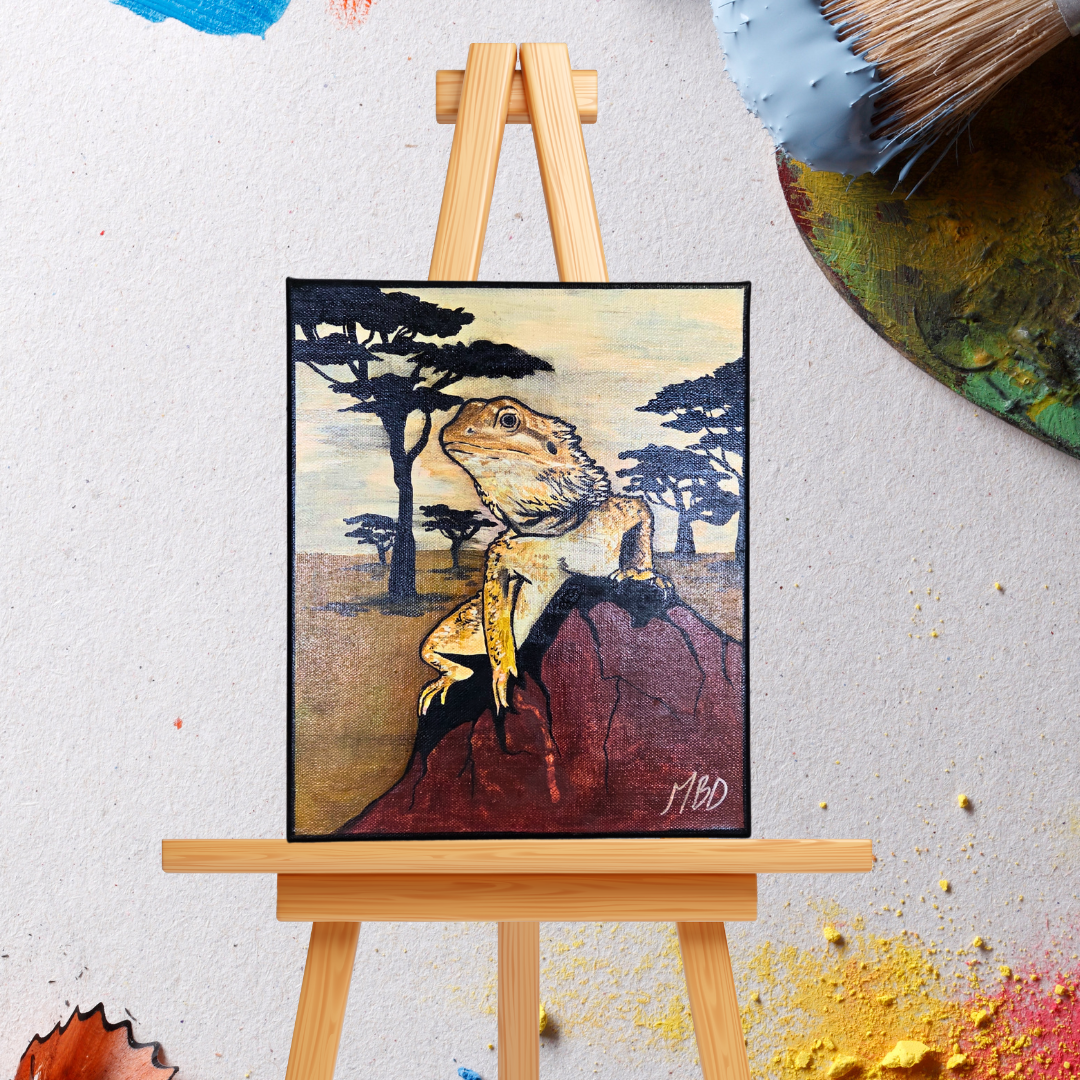 Peinture sur toile | Pogona