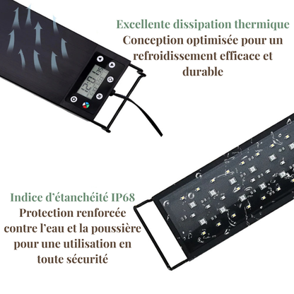 Rampe LED Aquarium ajustable Full Spectrum IP68